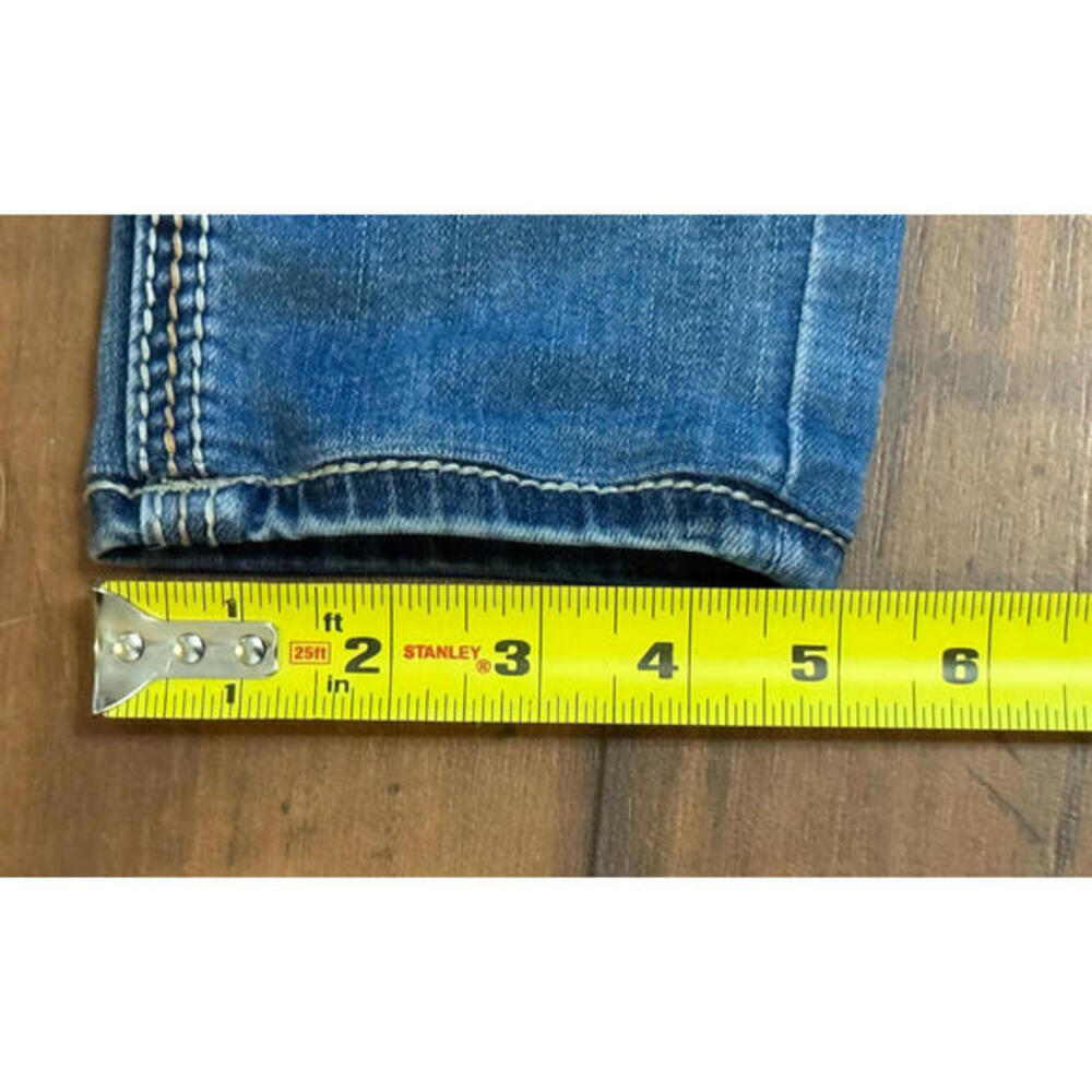 ROCK REVIVAL Womens Kida Ankle Skinny Jeans Tag Size 25 Measured 27X29 #J8568S - Picture 8 of 10